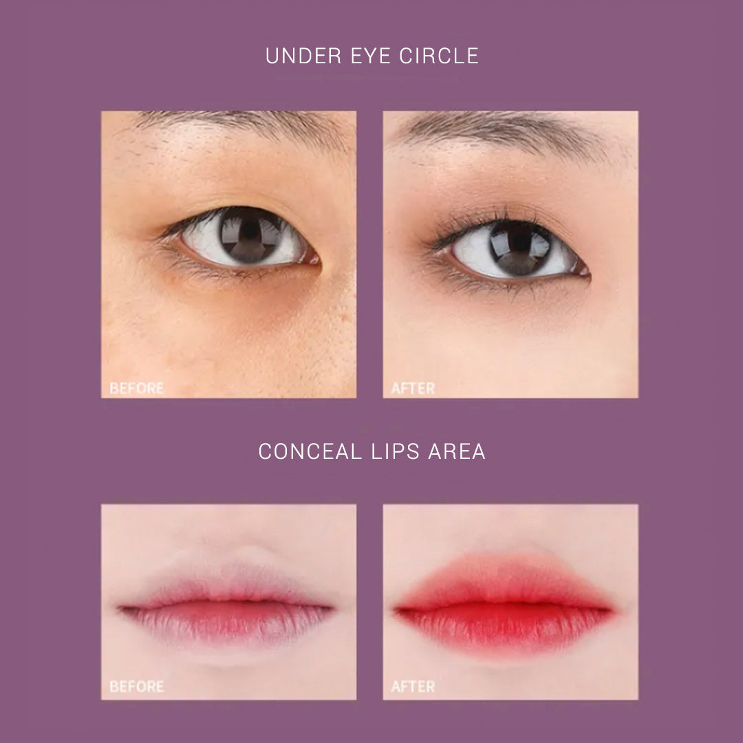 AMORTALS 3 Shades Cream Concealer Palette T2515