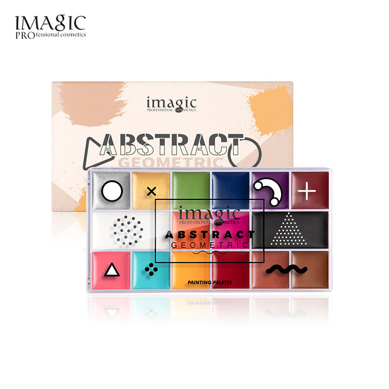 IMAGIC 16 Colors Flash Tattoo Face Body Paint T1912