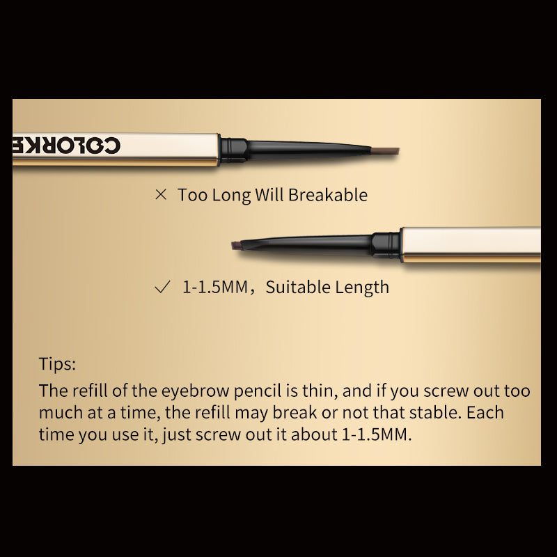 COLORKEY Triangle Eyebrow Pencil Waterproof Smooth T2210