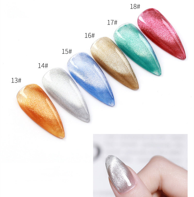 KaSi 15ml Healthy Crystal Cat Eye Gel Nail Polish T2357