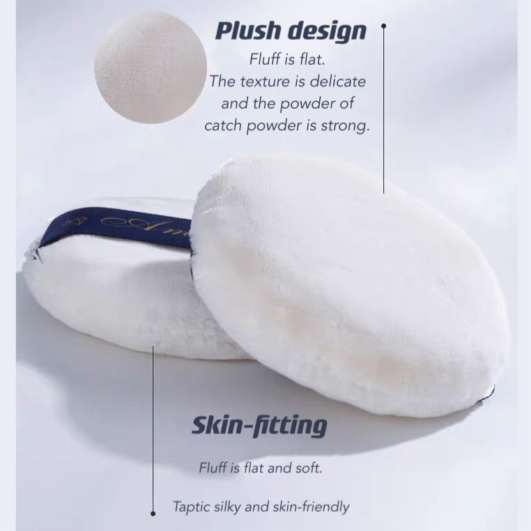 مجموعة بودرة سائبة مخملية من امرتالز، قطعتين، لون بشرة طبيعي، T2534