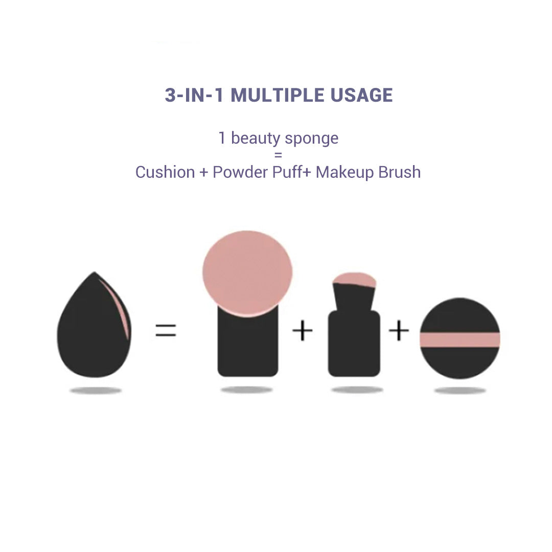 AMORTALS Love Sponge Makeup Puff Set T2503