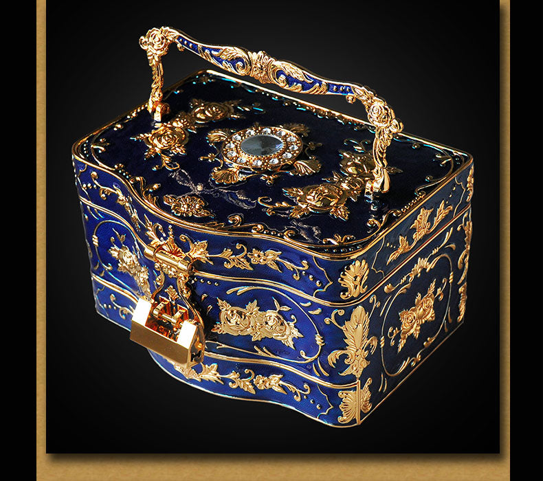 Wasjoye Luxurious European Princess Handmade Jewelry Box T3234