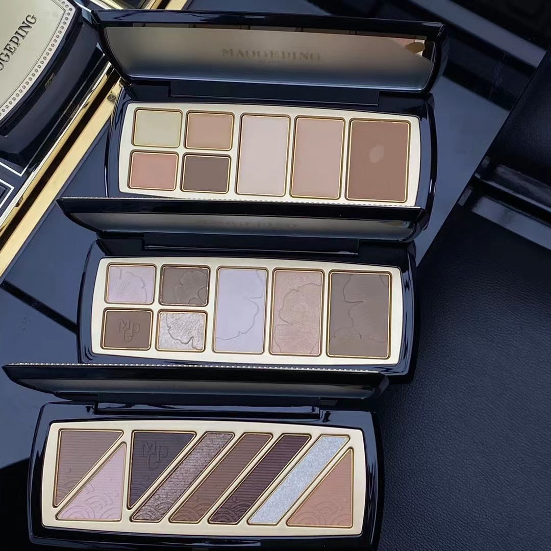 MAOGEPING Light Shadow Matte & Shimmer Contour Palette T3115