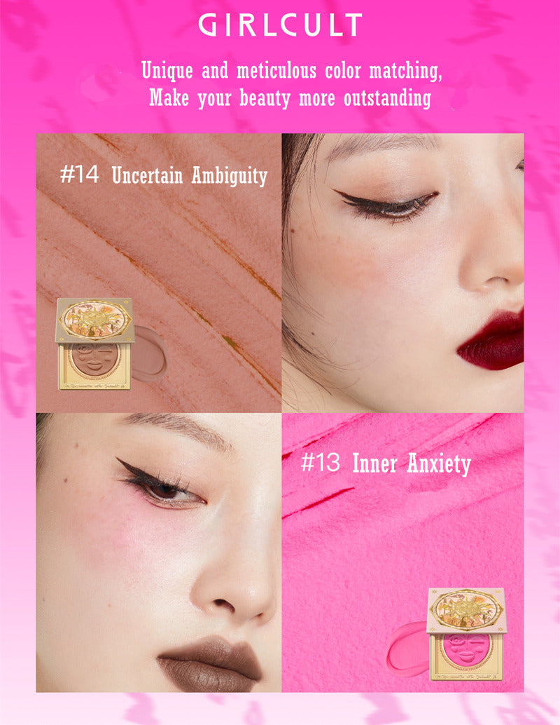 Girlcult Rouge Buckle Series Mood Blusher Powder T3109
