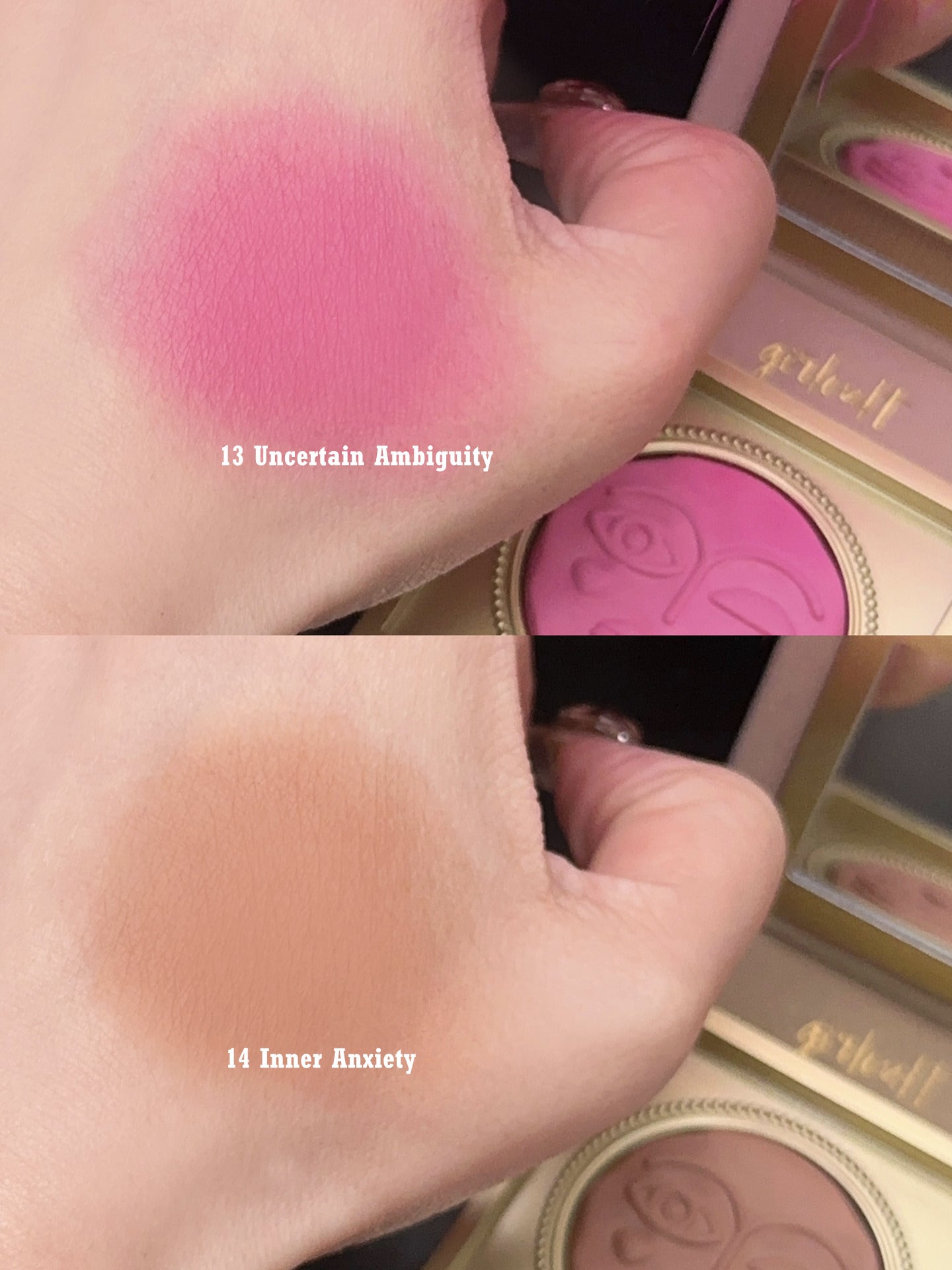 Girlcult Rouge Buckle Series Mood Blusher Powder T3109