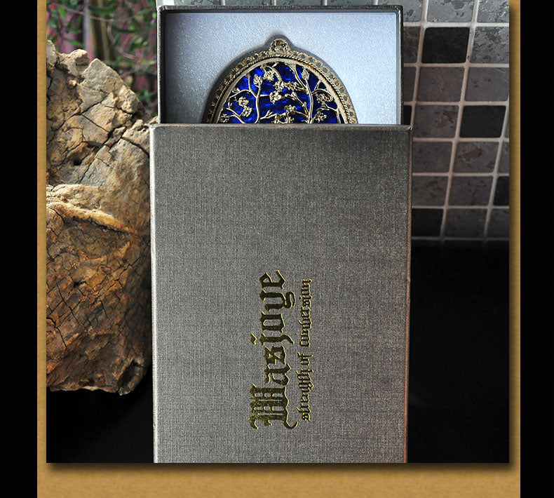 Wasjoye Retro European Seiko Handmade Hand Holding Mirror T3223