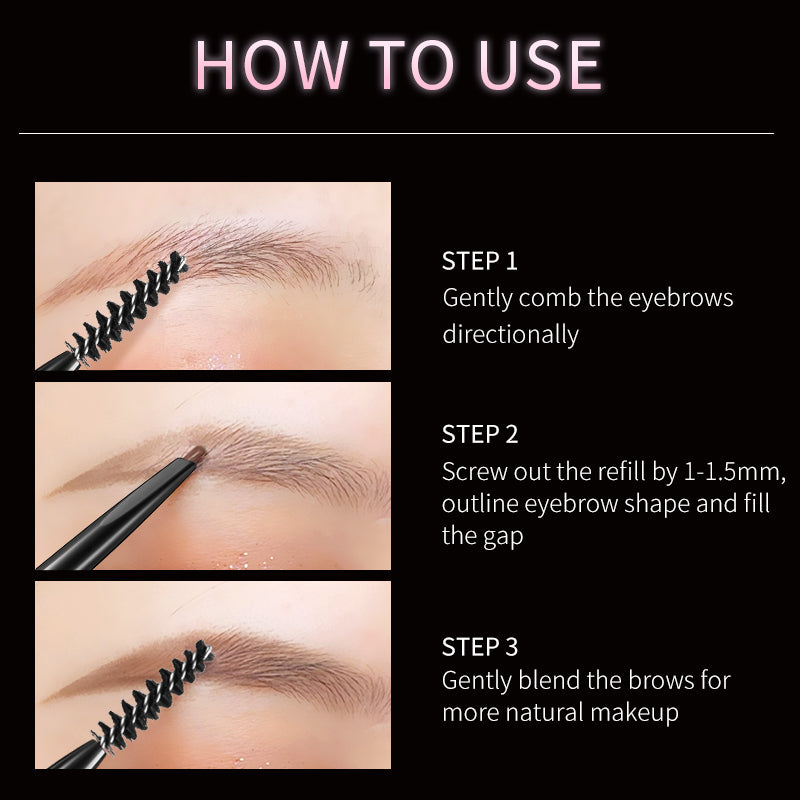 COLORKEY Triangle Eyebrow Pencil Waterproof Smooth T2210