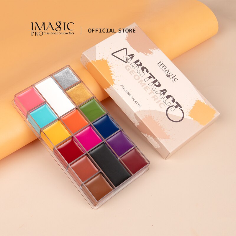 IMAGIC 16 Colors Flash Tattoo Face Body Paint T1912