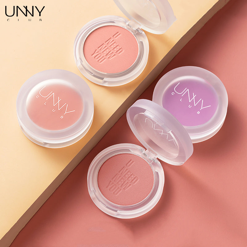 UNNY CLUB Satin Matte & Shimmer Makeup Blusher T2459