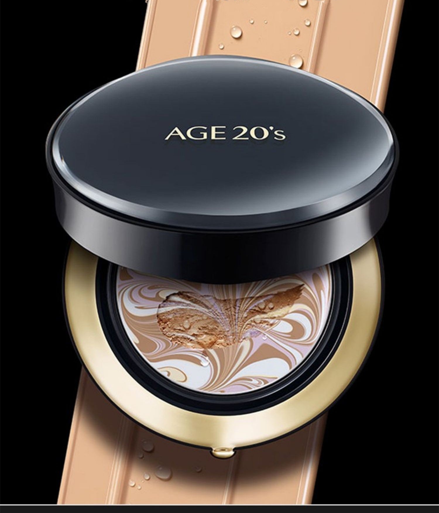 AGE 20's Signature 4-Color Moist Concealer & Oil Control Air Cushion Foundation T3012