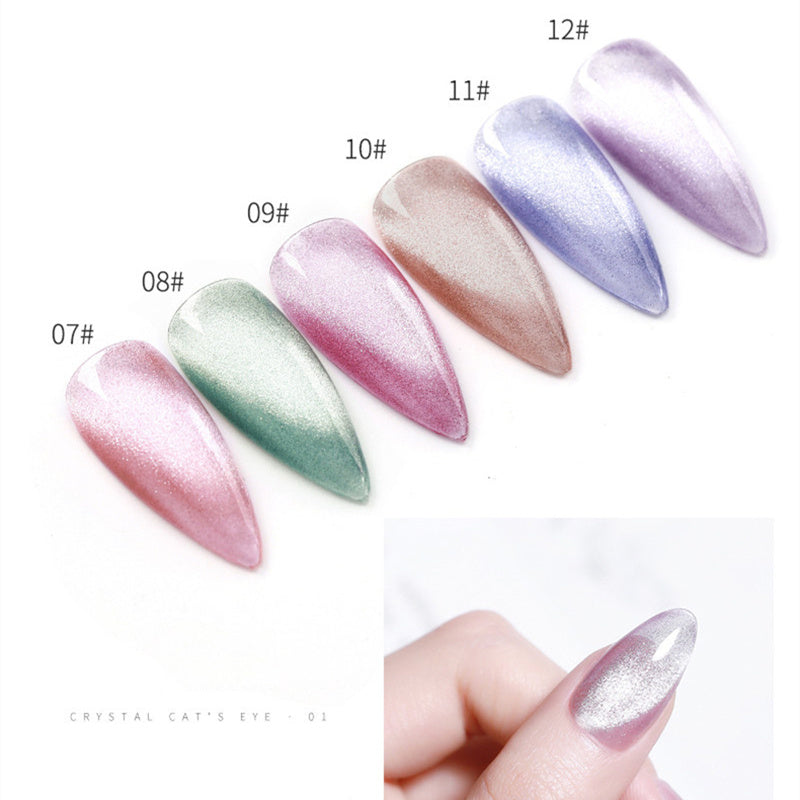 KaSi 15ml Healthy Crystal Cat Eye Gel Nail Polish T2357