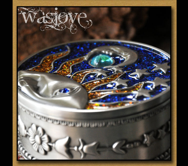 Wasjoye Bahamut Vintage European Princess Handmade Jewelry Box T3230