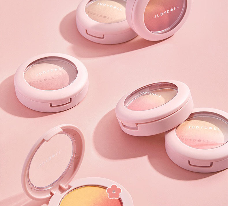 JUDYDOLL 4 nuancer farverig gradient rouge T2294