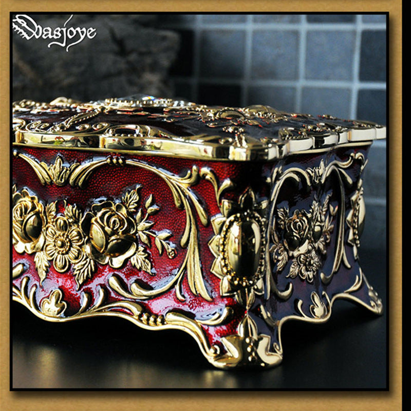 Wasjoye Panjola Vintage European Princess Handmade Jewelry Box T3228
