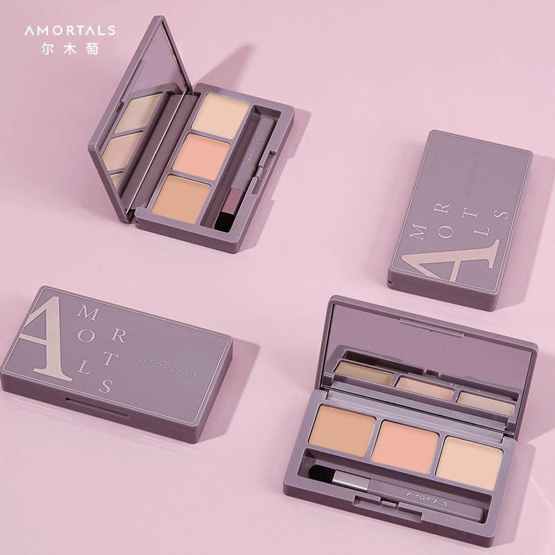 AMORTALS 3 Shades Cream Concealer Palette T2515