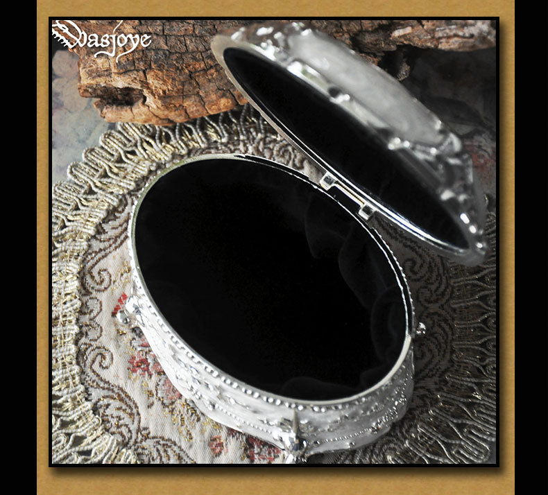 Wasjoye Eden Fox Vintage European Princess Handmade Jewelry Box T3227