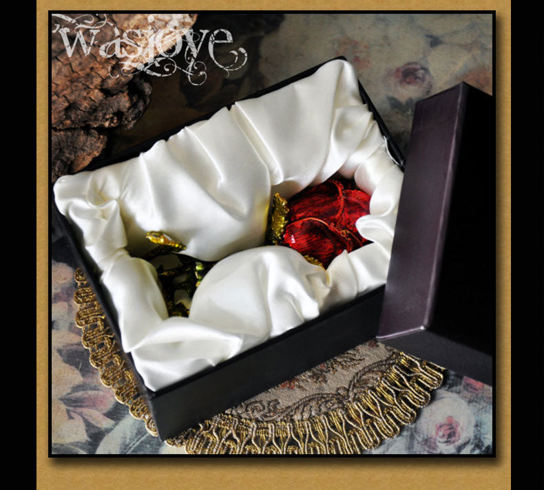 Wasjoye Kathryn Vintage European Princess Handmade Jewelry Box T3229