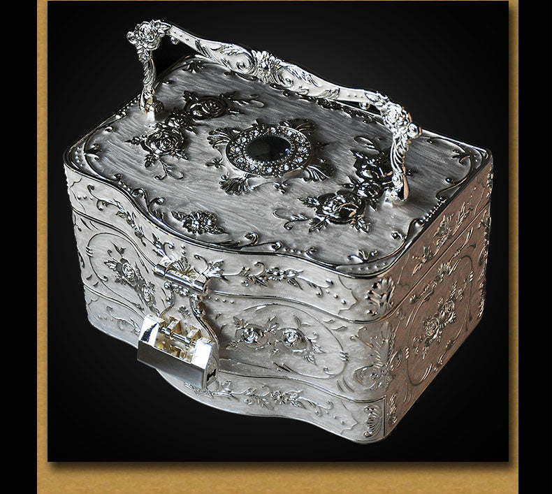Wasjoye Luxurious European Princess Handmade Jewelry Box T3234