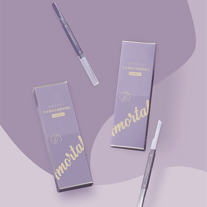 AMORTALS Øjenbrynstrimmer med dobbelt hoved, 2 stk. sæt T2870