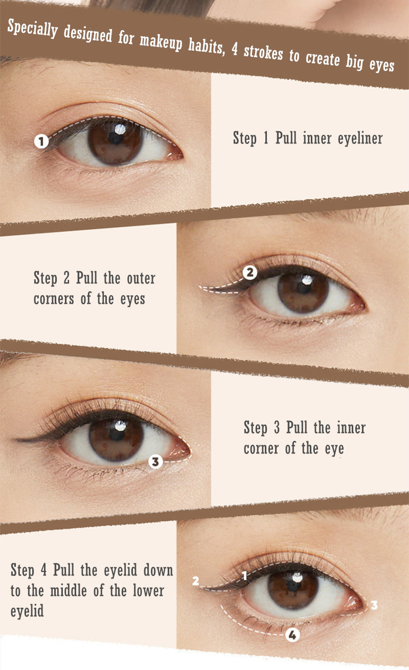 JUDYDOLL Smooth Machete Gel Eyeliner Pencil T3146