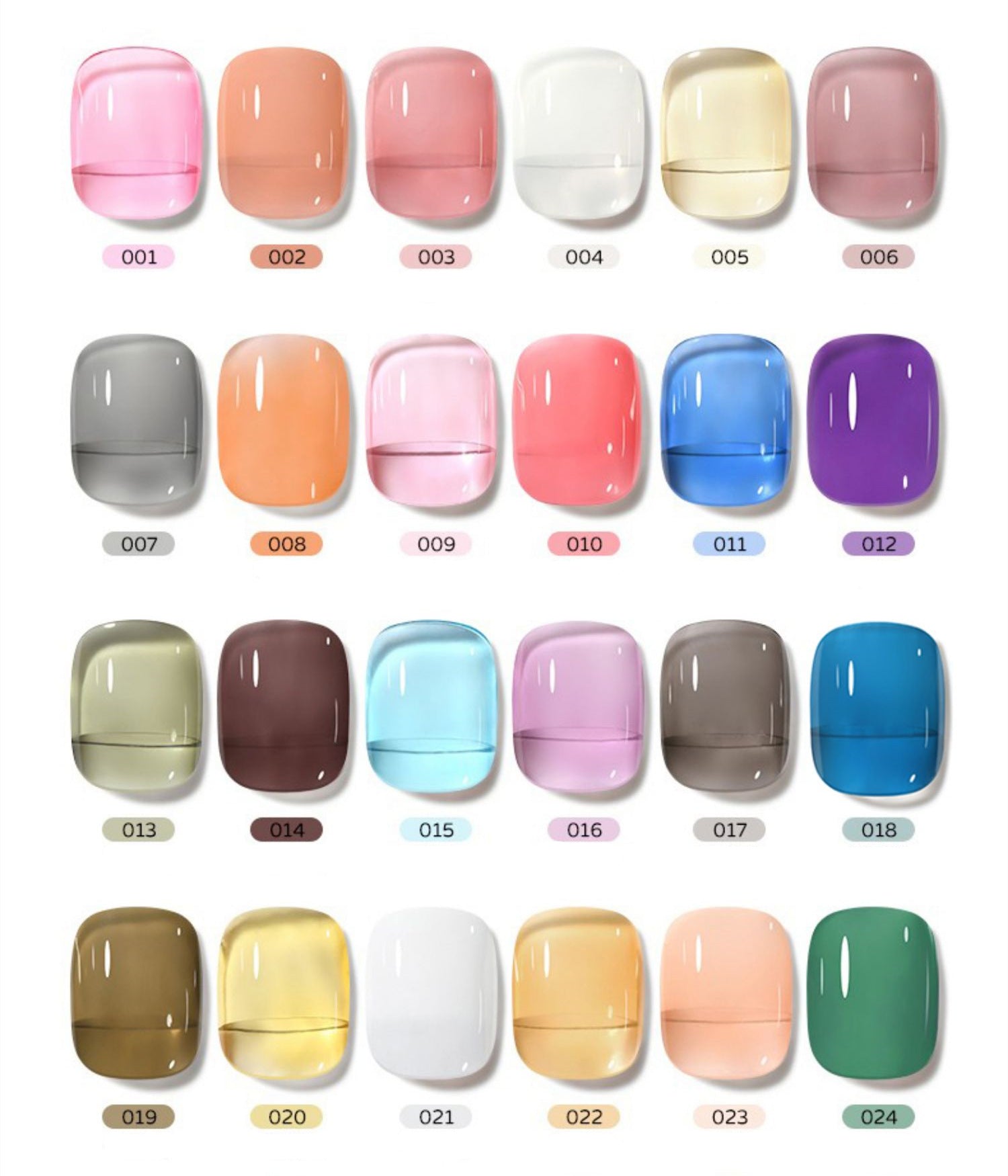 KellyKessa Professional Icy Crystal Gel Polish T3173