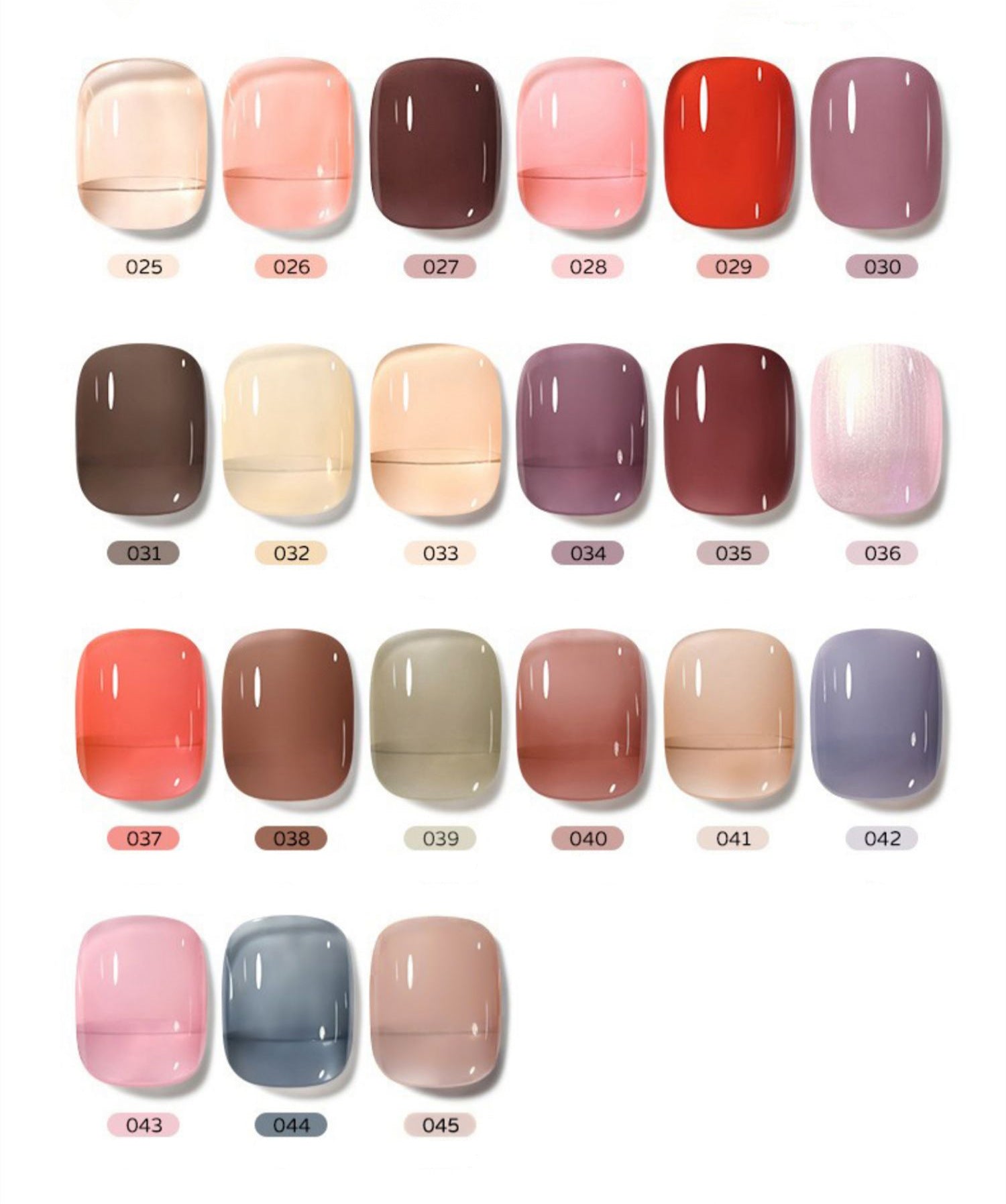 KellyKessa Professional Icy Crystal Gel Polish T3173