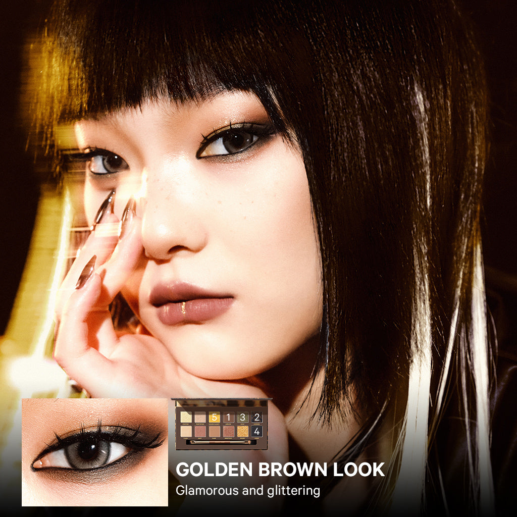 Perfect Diary X Discovery Leopard Awakening Eyeshadow Palette Cruelty-free T3022