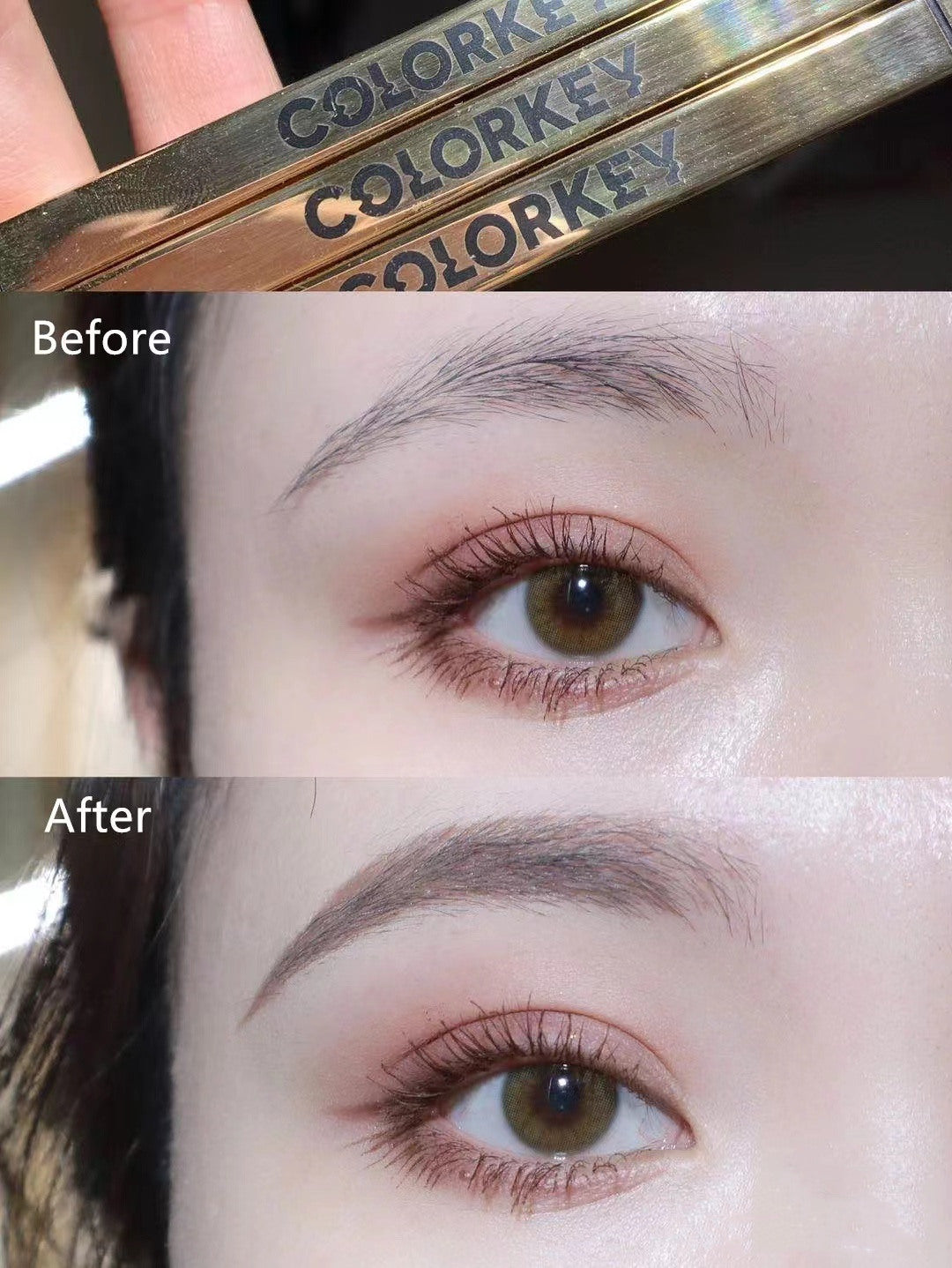 COLORKEY Triangle Eyebrow Pencil Waterproof Smooth T2210
