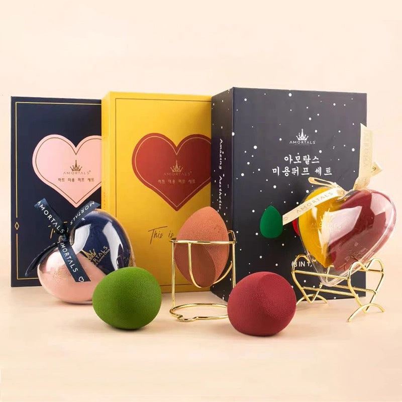 AMORTALS Love Makeup Sponge Puff Set T2503