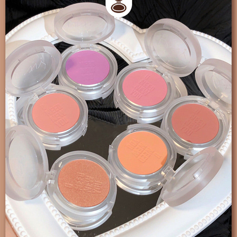 UNNY CLUB Satin Matte & Shimmer Makeup Blusher T2459