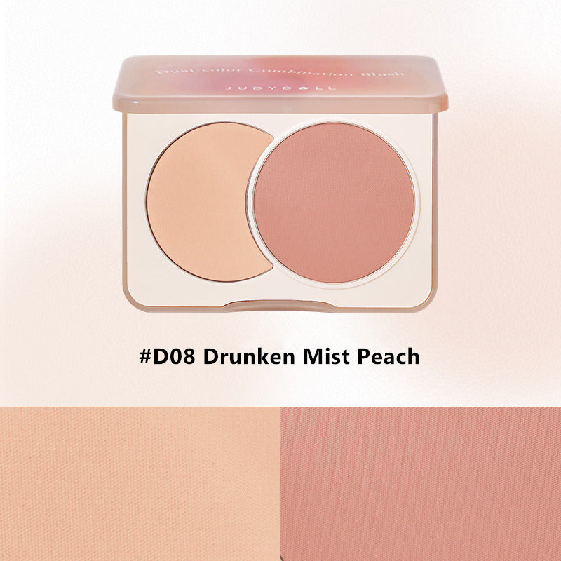 JUDYDOLL Two-Color Makeup Blusher Palette T2847