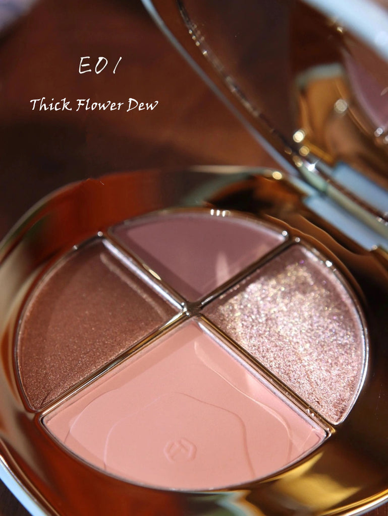 TIMAGE Four-Shade Blusher & Eyeshadow Makeup Palette T3127