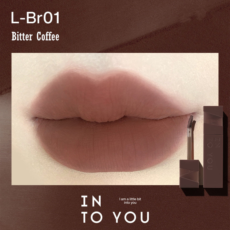INTO YOU Printed Color Series Soft Mist Velvet Matte Lip Glaze T3211