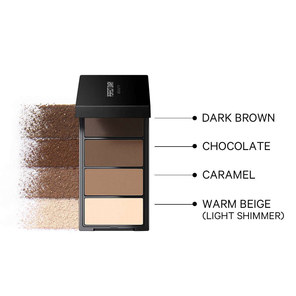 Perfect Diary Charming Modelling Contour Eyebrow Palette T2947