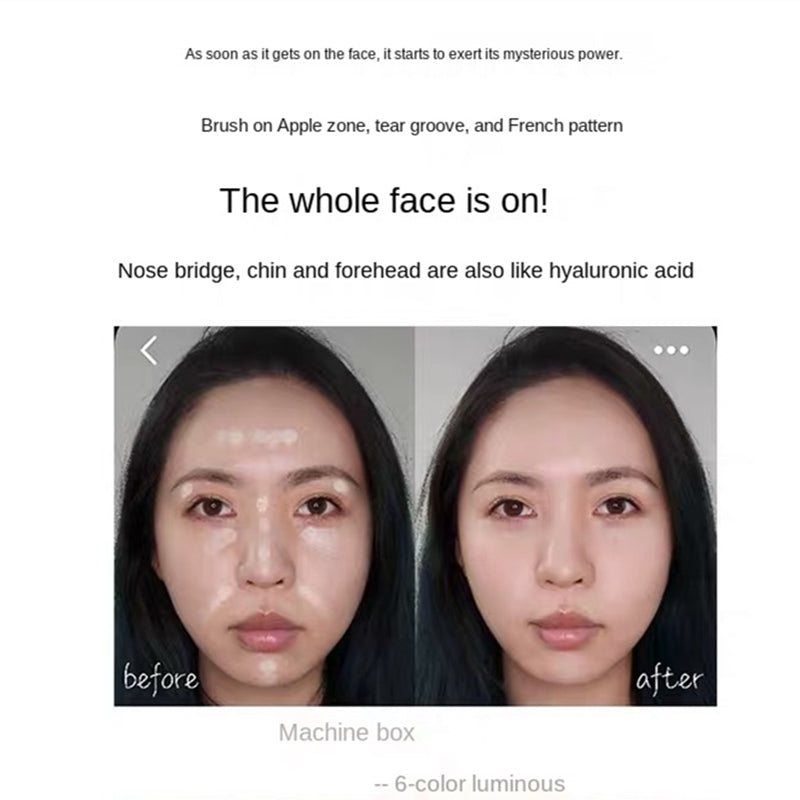 MAOGEPING 3D Light Shadow Highlighter & Contour Cream Palette T2969