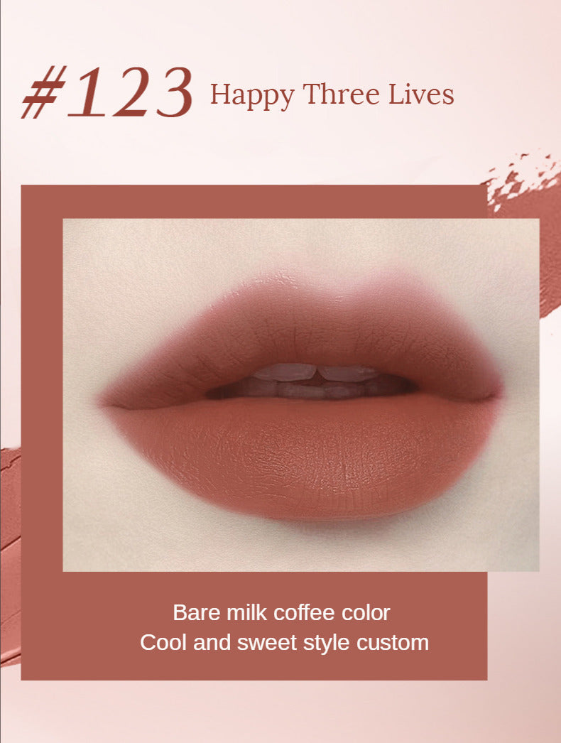 TIMAGE Soft Mist Velvet Matte Lip Glaze T3128