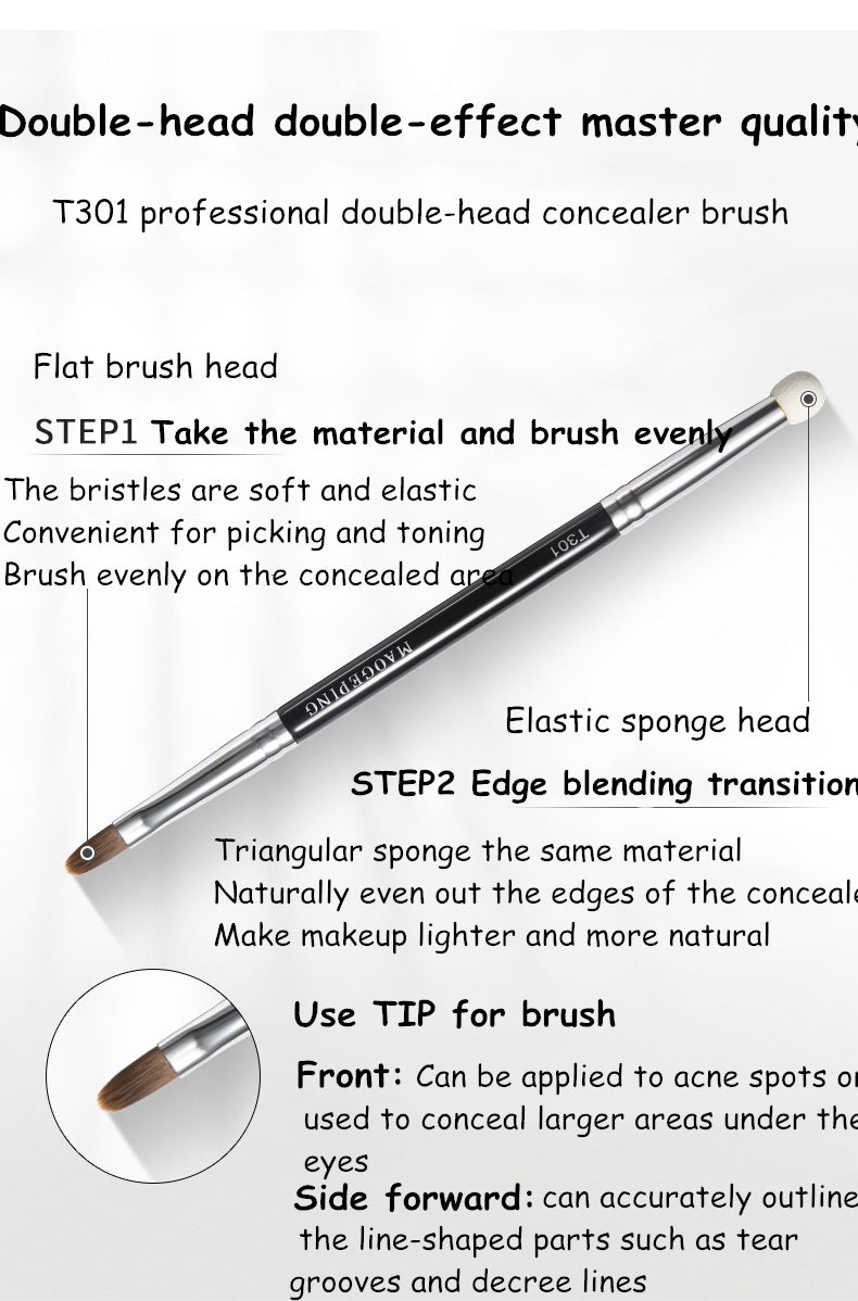 MAOGEPING Two-Color Flawless High Coverage Concealer Cream T3077