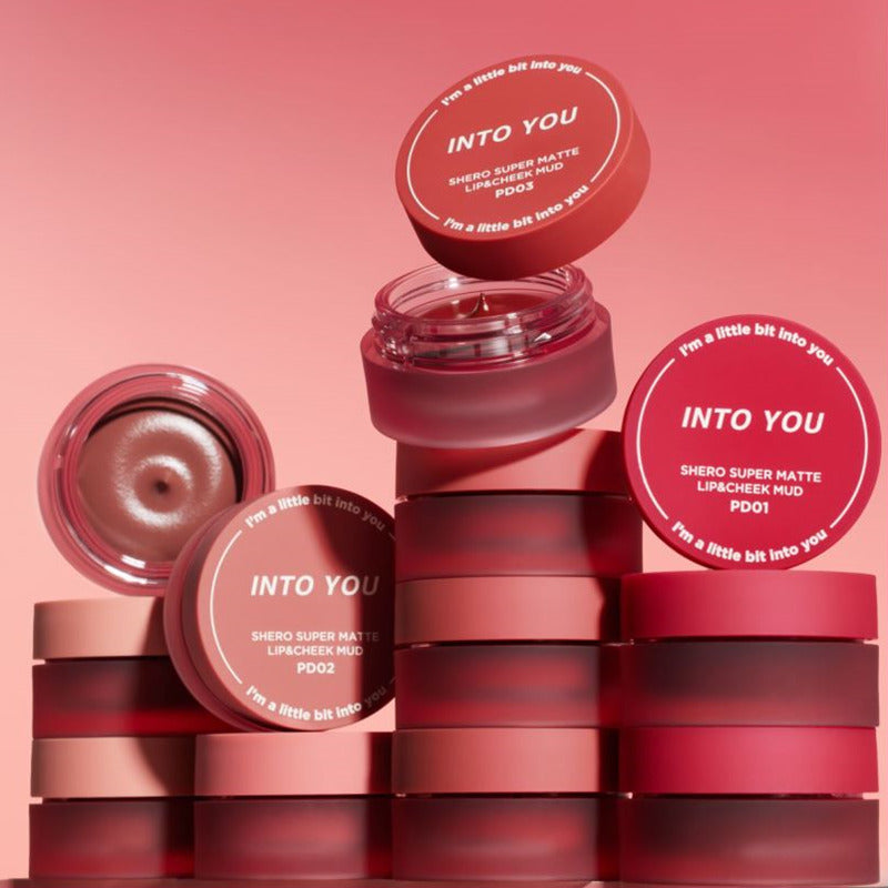 INTO YOU Mousse Texture Canned Velvet Matte Lip Mud T3069