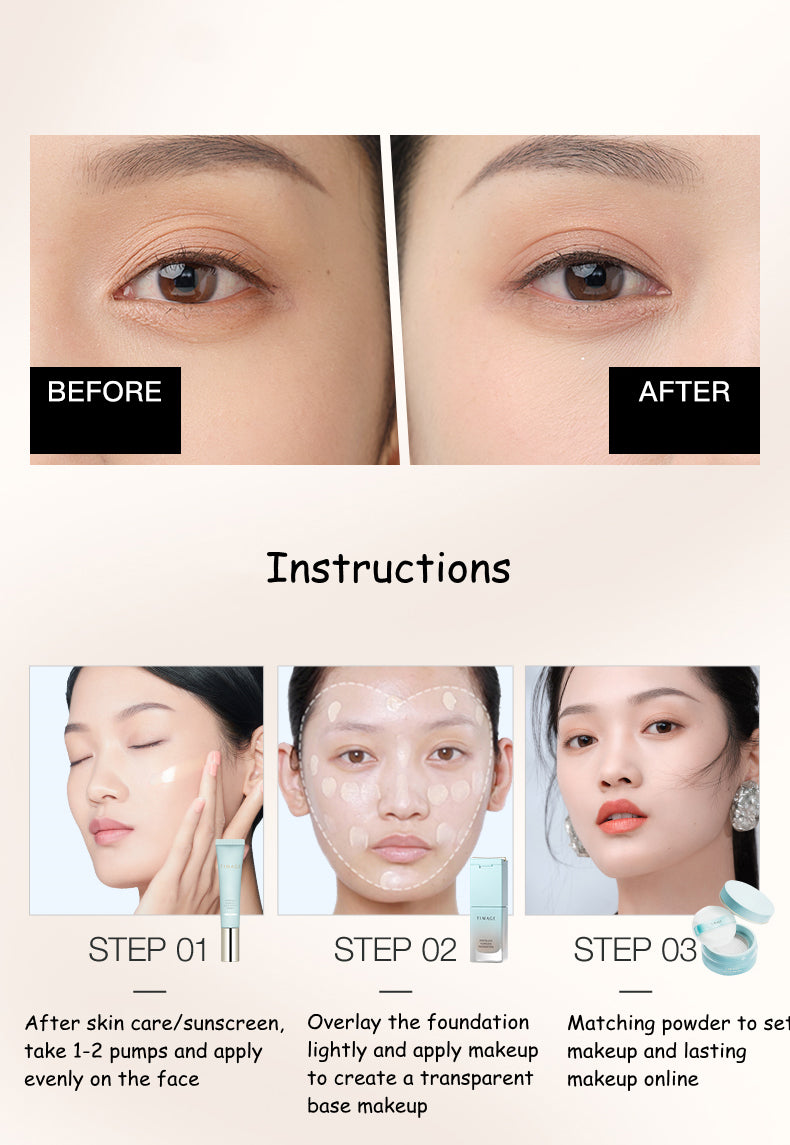 TIMAGE Porcelain Radiance Multi-Effect Makeup Primer (2.0) T2915