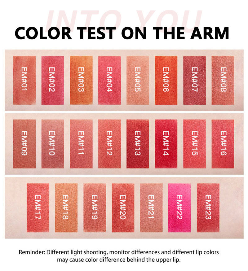 INTO YOU Super Heroine Series Velvet Matte Lip Mud T3070