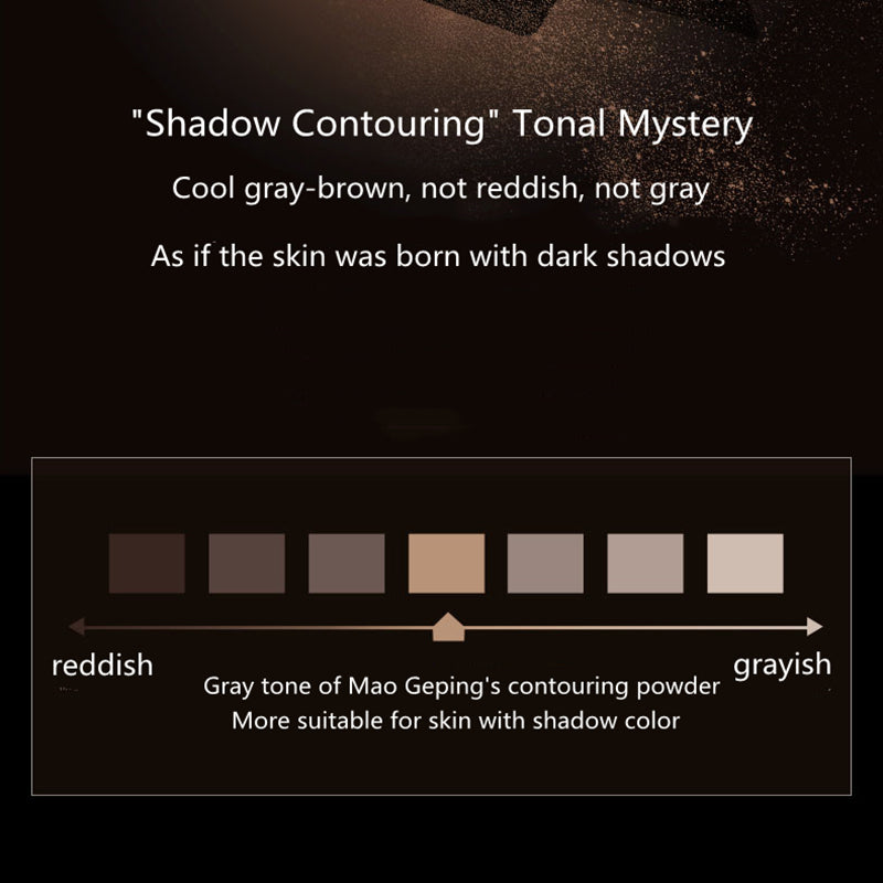 MAOGEPING 3D Light Highlighting Shading Contour Powder T2911