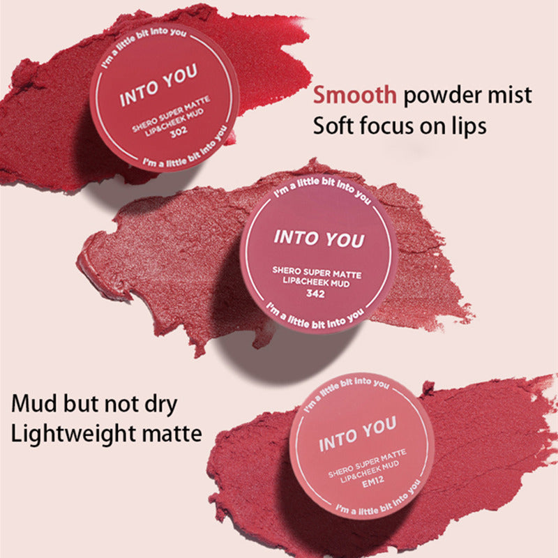 INTO YOU Mousse Texture Canned Velvet Matte Lip Mud T3069