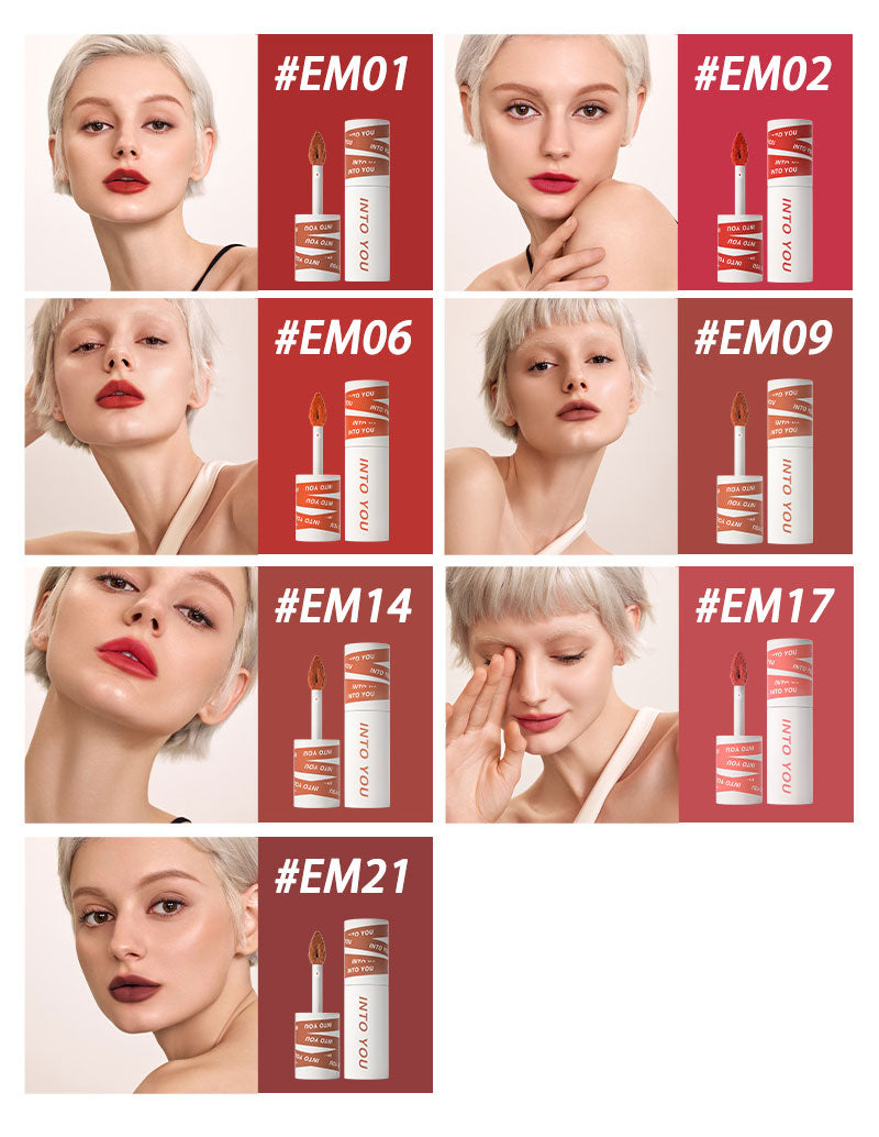 INTO YOU Super Heroine Series Velvet Matte Lip Mud T3070