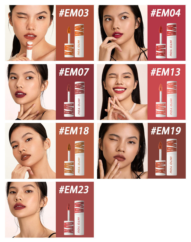 INTO YOU Super Heroine Series Velvet Matte Lip Mud T3070