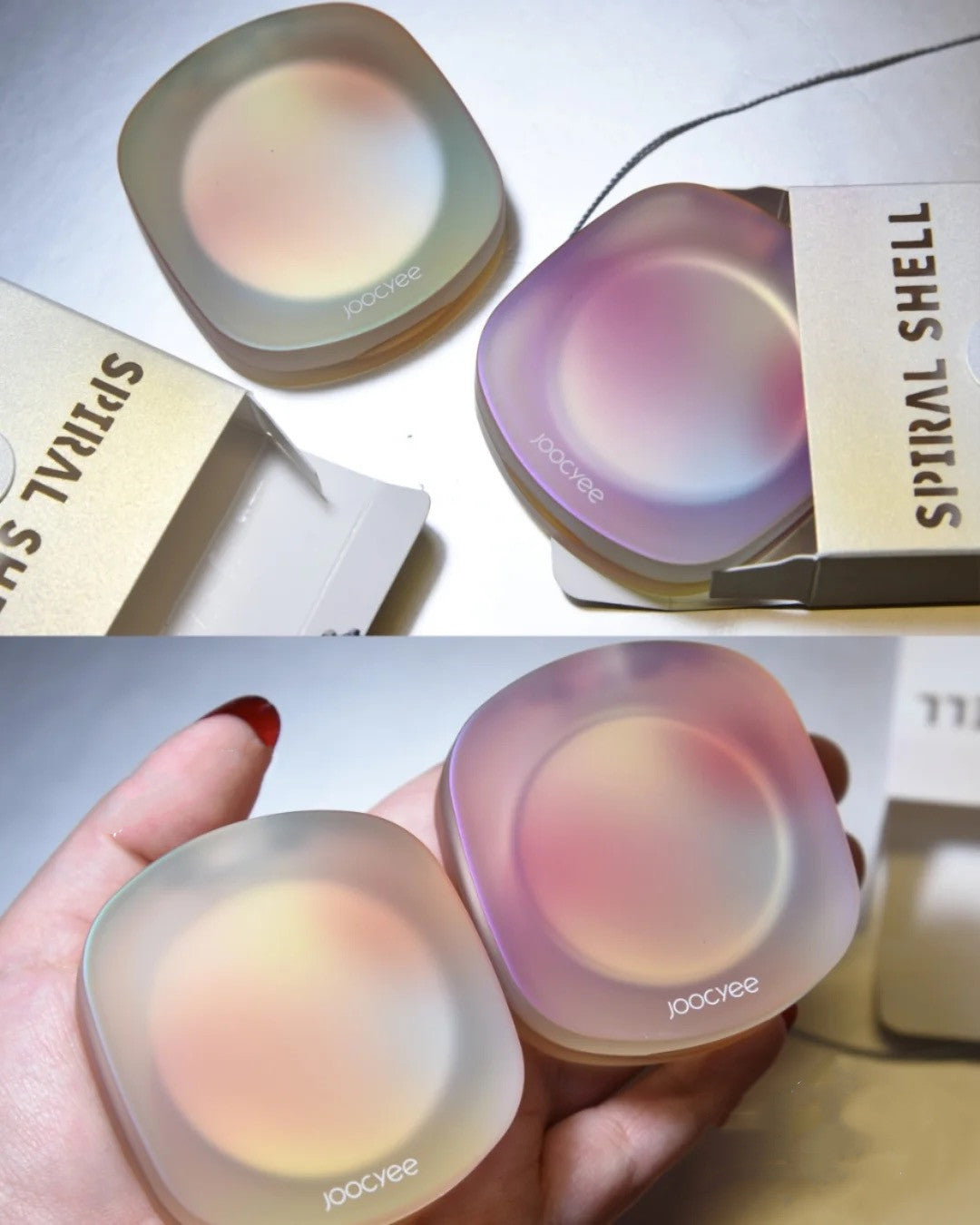 JOOCYEE Flydende Spiral Shell-serie Makeup Highlighter T2412