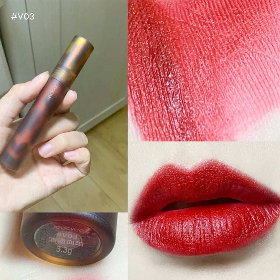 JOOCYEE Amber Series Velvet Matte Lip Glaze T2405