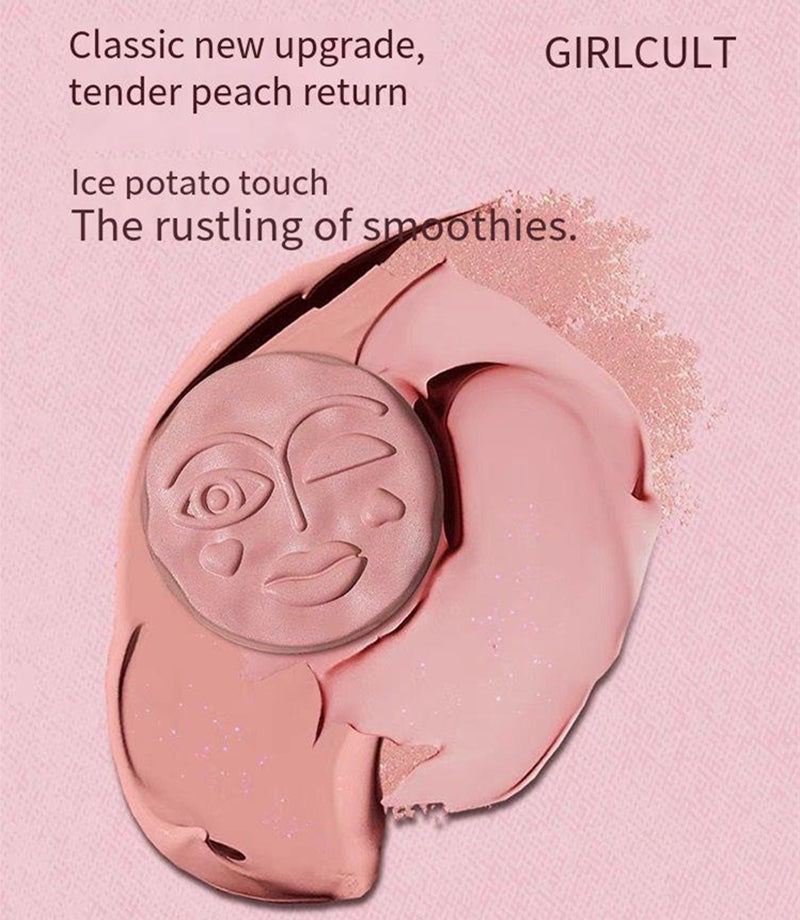 Girlcult Fuwa Series Ice Potato Mood Blusher Powder T3027