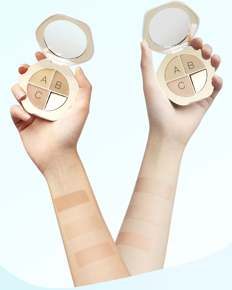 TIMAGE Tri-Color Flawless Correcting Concealer Palette T3123