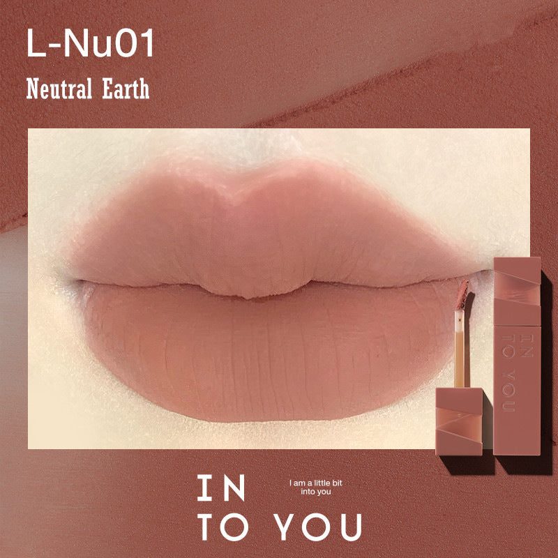 INTO YOU Printed Color Series Soft Mist Velvet Matte Lip Glaze T3211